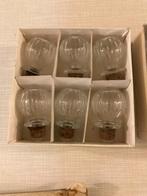 12 Kristallen fles doppen., Antiek en Kunst, Antiek | Glas en Kristal, Ophalen of Verzenden