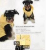 Regenjassen Fifth avenue Puppy angel, Dieren en Toebehoren, Ophalen of Verzenden, Nieuw, Hondenregenjas