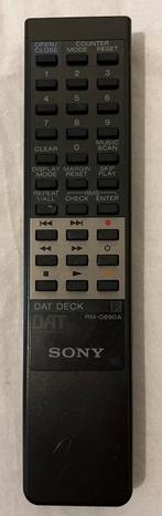 Sony RM-D690A Afstandsbediening DAT Deck Origineel, Ophalen of Verzenden, Gebruikt, Origineel
