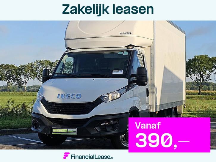 IVECO DAILY 35C14 bakwagen laadklep!, Auto's, Bestelauto's, Bedrijf, Lease, Financial lease, ABS, Airconditioning, Centrale vergrendeling