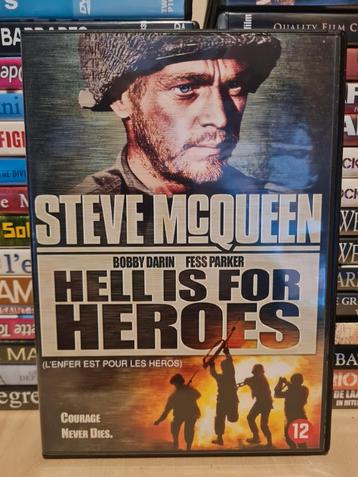 Hell is For Heroes (1962) Steve McQueen - Oorlog Actie - DVD beschikbaar voor biedingen