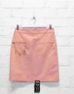 Moschino - Prachtige roze rok met chain maat 38 - Nieuw