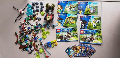 Lego Chima: Crawley, Crominus, Lennox, Eglor, Winzar, Kinderen en Baby's, Speelgoed | Duplo en Lego, Gebruikt, Lego, Losse stenen