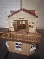 Sylvanian Families speelgoedhuisje en poppetjes, Ophalen of Verzenden, Zo goed als nieuw, Poppenhuis
