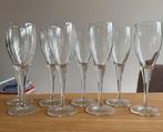 8 champagne glazen., Verzamelen, Glas en Borrelglaasjes, Ophalen, Zo goed als nieuw, Overige typen