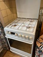 Gratis op te halen! Gasfornuis met electrische oven, 4 kookzones, Grill, Vrijstaand, 85 tot 90 cm