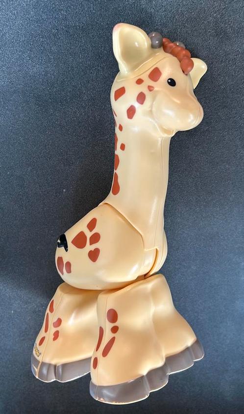Fisher Price Little People, Zoo collection, giraf, giraffe, Kinderen en Baby's, Speelgoed | Fisher-Price, Gebruikt, Speelset, Met geluid