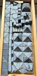 Anker Richter losse bouwstenen grote partij ruim 800 stenen., Antiek en Kunst, Ophalen