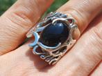 Vanoli 925 zilveren design ring met onyx maat 18, Sieraden, Tassen en Uiterlijk, Ringen, Daiva1973@hotmail.com, 18 tot 19, Vanoli