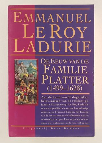 Roy Ladurie, Emmanuel le - De eeuw van de familie Platter beschikbaar voor biedingen