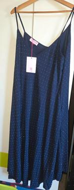 Nieuwe dames donkerblauw sparkle jurkje draagbaar tot 54, Ophalen, Blauw, Jurk, Nieuw