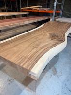 Unieke boomstamtafel - Natuurlijke schoonheid!, Ophalen of Verzenden, Nieuw, Eikenhout, Rustiek