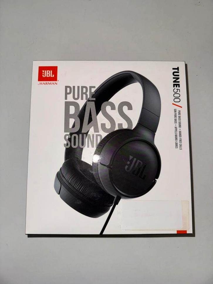JBL Tune 500 Koptelefoon – Zo goed als nieuw!, Audio, Tv en Foto, Koptelefoons, Zo goed als nieuw, Op oor (supra aural), Overige merken