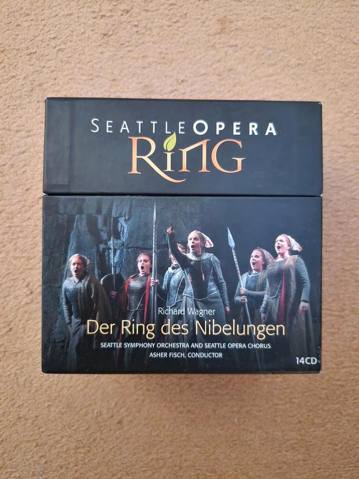 Wagner - Der Ring des Nibelungen - Seattle Opera, Cd's en Dvd's, Cd's | Klassiek, Zo goed als nieuw, Opera of Operette, Romantiek