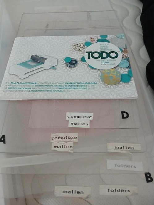 hobby envrijetijd een to do machine, Boeken, Hobby en Vrije tijd, Zo goed als nieuw, Scrapbooking en Knutselen, Ophalen