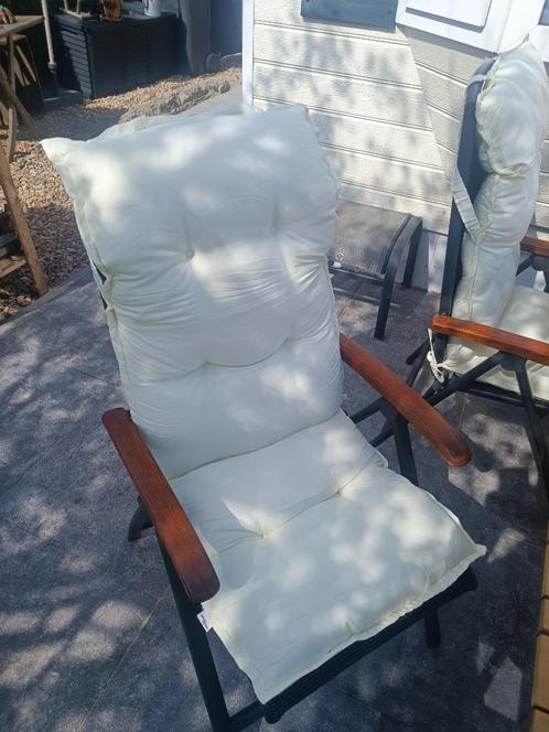 4 Terras Stoelkussens, Tuin en Terras, Tuinmeubel-accessoires, Nieuw, Ophalen of Verzenden