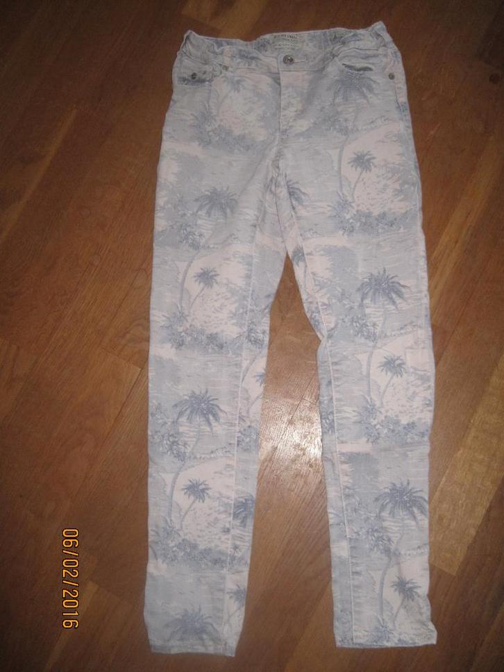 Scotch R'belle pastel slimfit jeans maat 152, Kinderen en Baby's, Kinderkleding | Maat 152, Gebruikt, Meisje, Broek, Ophalen of Verzenden