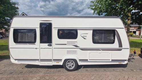 Fendt Saphir 465 TG, Caravans en Kamperen, Caravans, Particulier, tot en met 4, 1250 - 1500 kg, Rondzit, Fendt, 2 aparte bedden