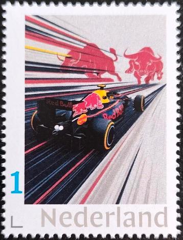 Persoonlijke Postzegel Red Bull Racing F1 Postfris. beschikbaar voor biedingen