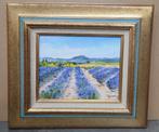 Marie-Ange GERODEZ, lavendelvelden, Antiek en Kunst, Ophalen of Verzenden