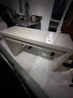 Make up tafel met glas, Ophalen, 100 tot 150 cm, Glas, Zo goed als nieuw