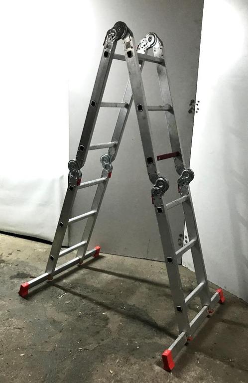 Ladder, Altrex, Varitrex Plus, 4 x 3, vouwladder, Doe-het-zelf en Verbouw, Ladders en Trappen, Gebruikt, Ladder, 2 tot 4 meter