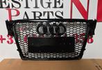 Grill AUDI A4 B8 8K RS LOOK RS4 bj.2007-2012 HOOGLANS ZWART, Auto-onderdelen, Carrosserie en Plaatwerk, -, Voor, Nieuw, Ophalen of Verzenden