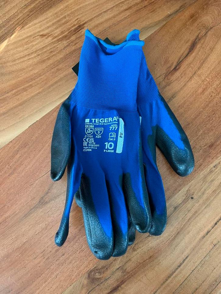 114 paar Tegera werkhandschoenen type 777 maat 10, Tuin en Terras, Werkkleding, Nieuw, Dames, Heren, Kinderen, Handschoenen, Ophalen of Verzenden