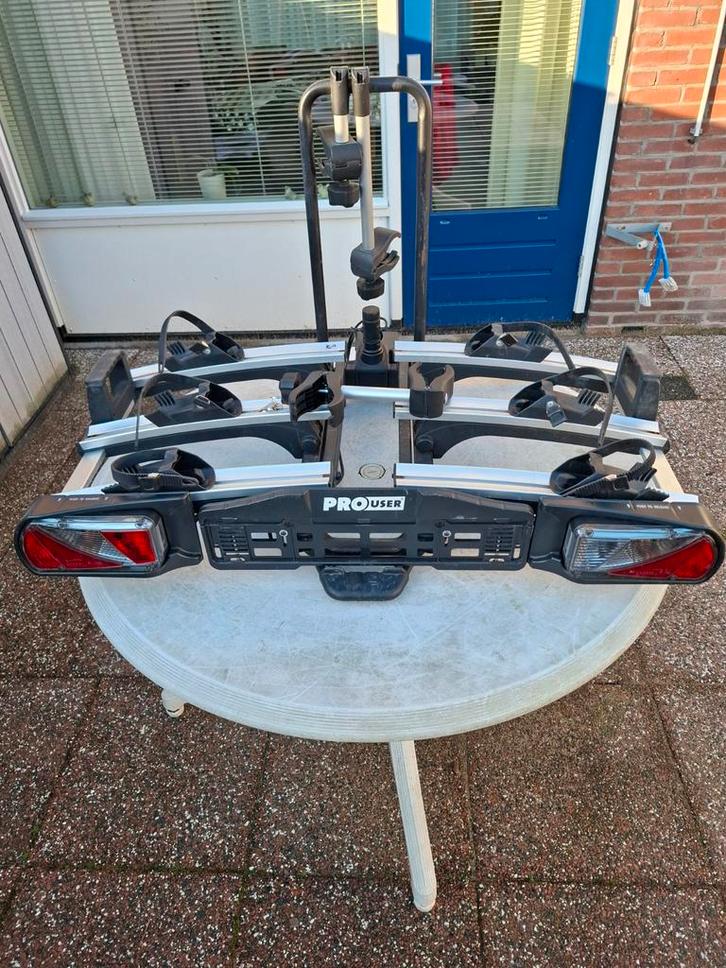 Pro-User Diamant  SG3 Fietsendrager Trekhaak, Auto diversen, Fietsendragers, Zo goed als nieuw, Trekhaakdrager, 2 fietsen, Brede banden