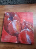 Tulpen schilderij, Ophalen of Verzenden