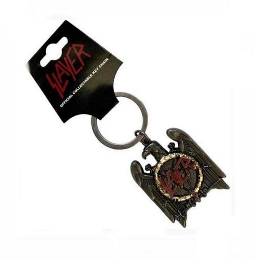 slayer, metal, rock, sleutelhanger, hobby, biker, man, vrouw, Verzamelen, Muziek, Artiesten en Beroemdheden, Nieuw, Gebruiksvoorwerp