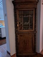 Te H'sum: Antieke eiken hoekkast, Antiek en Kunst, Antiek | Meubels | Kasten, Ophalen
