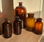 Verschillende apotheker flessen en potten, Antiek en Kunst, Ophalen