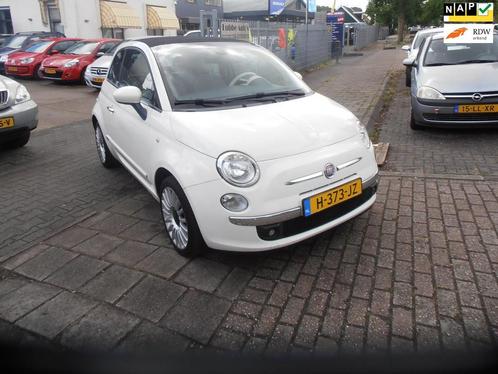 Fiat 500 0.9 TwinAir cabrio airco elek pak nap apk, Auto's, Fiat, Te koop, ABS, Airbags, Centrale vergrendeling, Elektrische buitenspiegels
