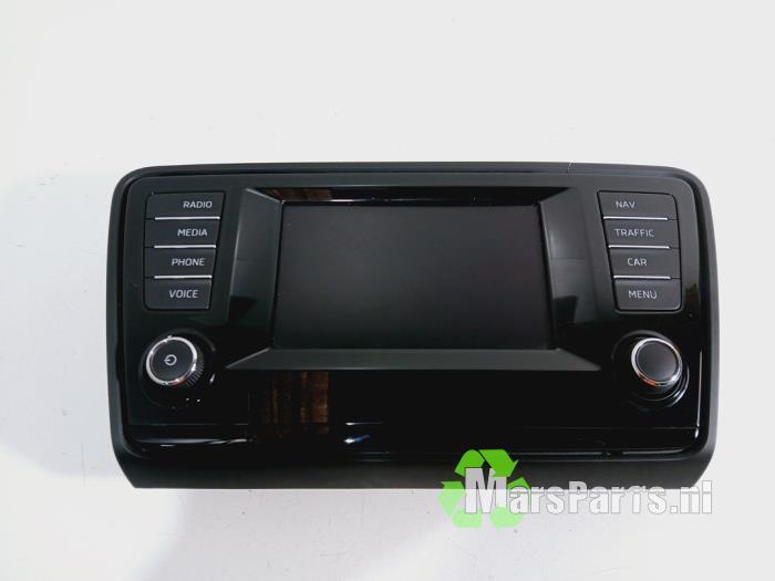 Navigatie Display van een Skoda Octavia, Auto-onderdelen, Elektronica en Kabels, Skoda, Gebruikt, 6 maanden garantie, 12 maanden garantie