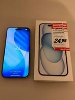 iPhone 15 - Lichtblauw - 128GB, Telecommunicatie, Mobiele telefoons | Apple iPhone, IPhone 15, Blauw, Zonder simlock, Zonder abonnement