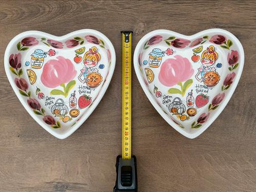 2 nieuwe Blond Amsterdam hart schaaltjes Farmer, Huis en Inrichting, Keuken | Servies, Nieuw, Schaal of Schalen, Blond Amsterdam