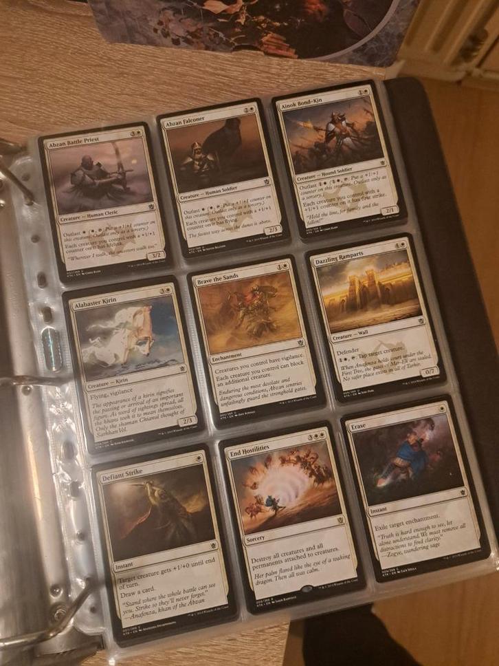 Complete set Khans of Tarkir, Hobby en Vrije tijd, Verzamelkaartspellen | Magic the Gathering, Zo goed als nieuw, Meerdere kaarten