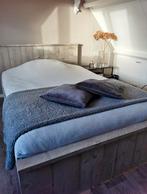 Steigerhouten bed of boxspring 90x200 120x200 140x200 NIEUW!, Nieuw, Ophalen of Verzenden, Twijfelaar, 120 cm