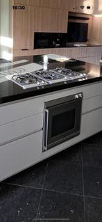 Gaggenau Electrische oven met 3 Gas kookplaatjes, Witgoed en Apparatuur, Ovens, Gebruikt, Oven, Hete lucht, Inbouw