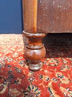 Antieke Biedermeier mahoniehouten linnenkast, meiden kast, Ophalen, Gebruikt, 100 tot 150 cm, Antiek vintage  Biedermeier
