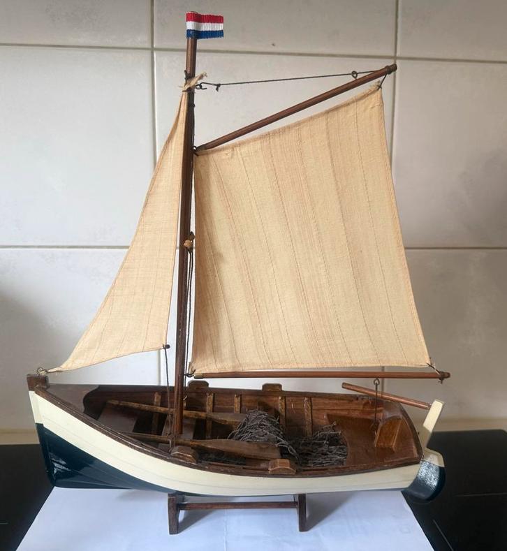 Mooi Model Zeilboot, Hobby en Vrije tijd, Modelbouw | Boten en Schepen, Gebruikt, Ophalen of Verzenden