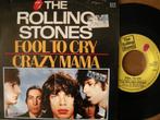The Rolling Stones (Fool To Cry), Cd's en Dvd's, Vinyl Singles, Gebruikt, 7 inch, Single, Ophalen of Verzenden