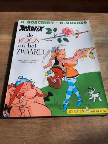 Asterix stripboek De Roos en het Zwaard.