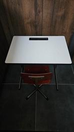 Vintage Marko Schoolbankje met stoeltje, Ophalen, Gebruikt, Tafel(s) en Stoel(en)