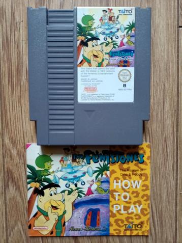 NES Flintstones incl boekje  beschikbaar voor biedingen
