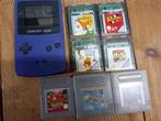 Nintendo gameboy color inclusief 7 spelletjes, Game Boy Color, Zo goed als nieuw, Ophalen, Met games