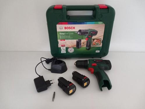 Bosch EasyDrill 1200 accuschroefboormachine incl koffer, Doe-het-zelf en Verbouw, Gereedschap | Boormachines, Gebruikt, Boor- en Schroefmachine