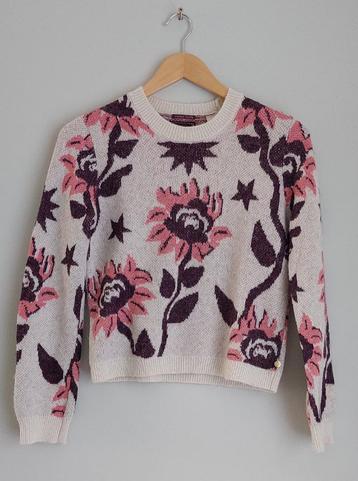 Scotch & Soda - gebloemde trui (maat 164 / 14) beschikbaar voor biedingen