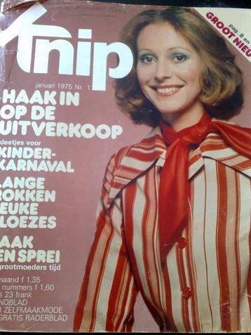 Knip zelfmaakmode Vintage nr. 1 januari 1975 beschikbaar voor biedingen
